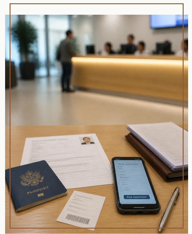 Запись в визовый центр в Дзержинском для подачи документов